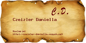 Czeizler Daniella névjegykártya